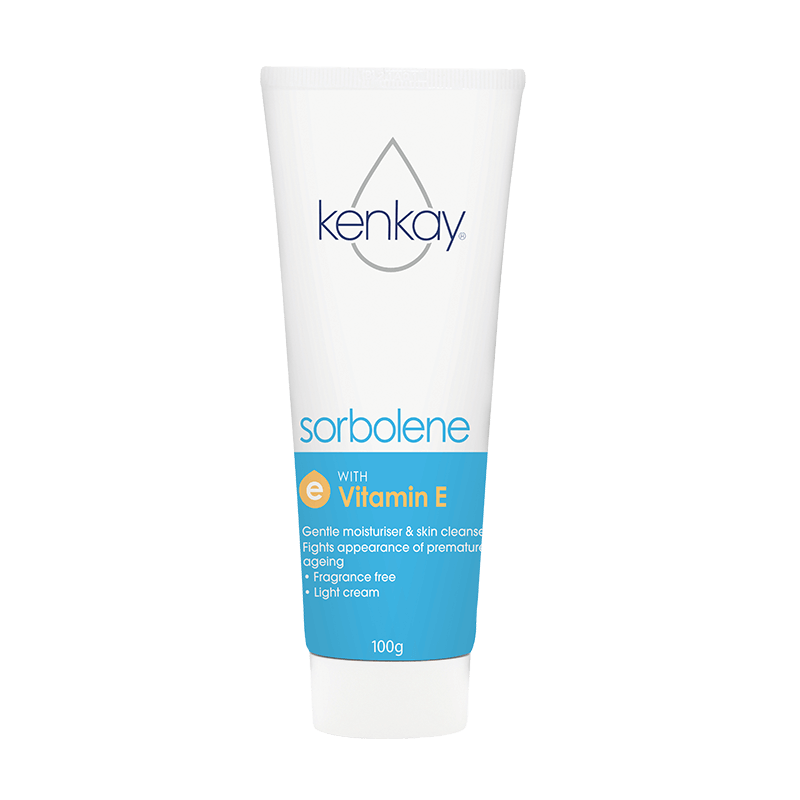 켄케이 릴리프 비타민E 크림 100g / Kenkay Skin Relief Sorbolene Vitamin E Light 100g