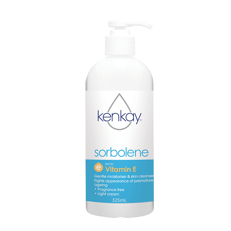 켄케이 릴리프 비타민E 크림 325ml / Kenkay Skin Relief Sorbolene Vitamin E Light 325ml