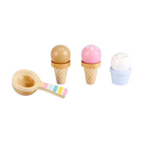 아이스크림 세트 원목장난감 우드토이 - Wooden Ice Cream Set