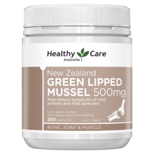 헬씨케어 뉴질랜드 초록잎 초록입 홍합 250정 / Healthy Care New Zealand Green Lipped Mussel 250