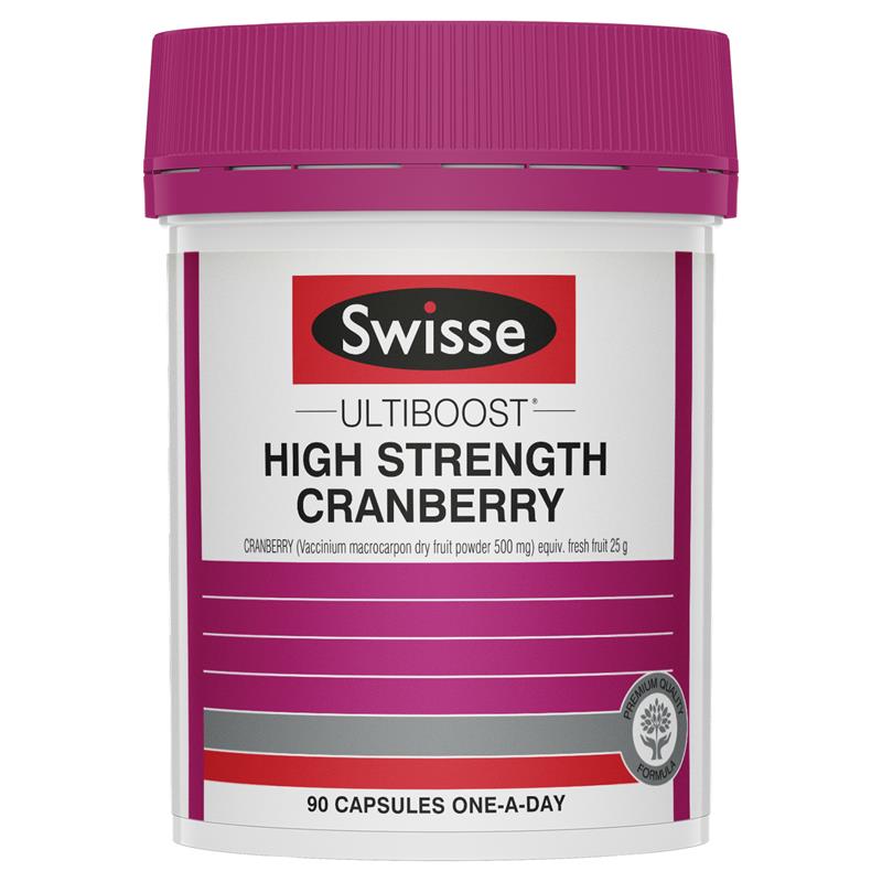 스위스 고함량 크랜베리 90정 / Swisse Ultiboost High Strength Cranberry (90)