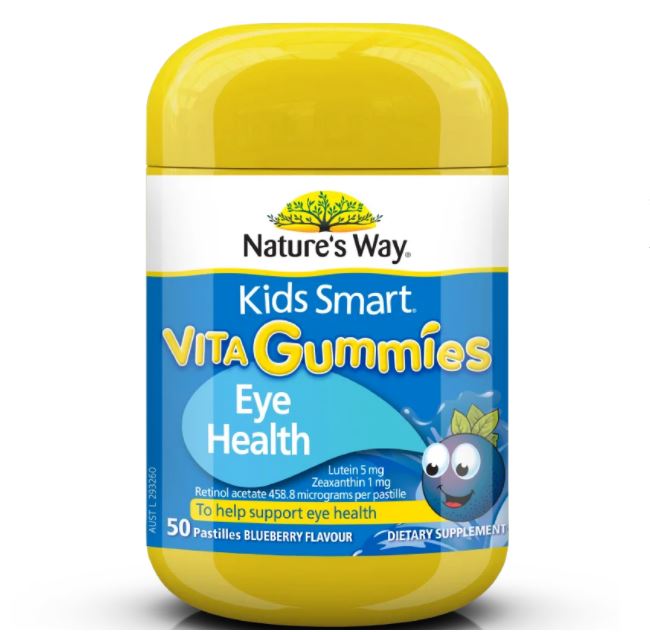 네이쳐스웨이 키즈스마트 어린이 눈영양제 50젤리 / Natures Way Kids Smart Vita Gummies Eye Health 50