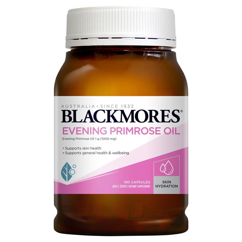 블랙모어스 달맞이꽃 오일 190정 / Blackmores Evening Primrose Oil 190 caps