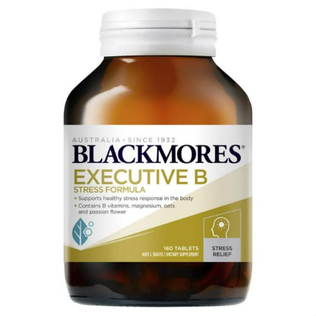 블랙모어스 이그제큐티브 스트레스 B 160정 / Blackmores Executive B 160 Tablets