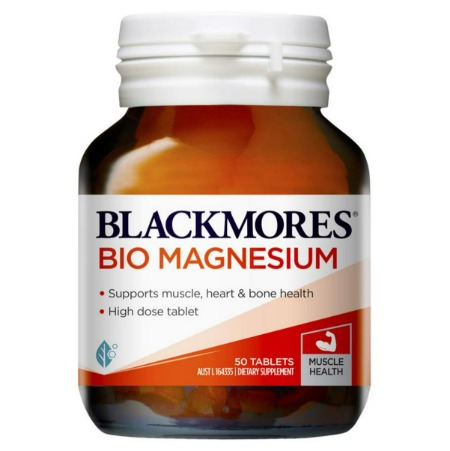 블랙모어스 바이오 마그네슘 50정 / Blackmores Bio Magnesium 50 Tablets