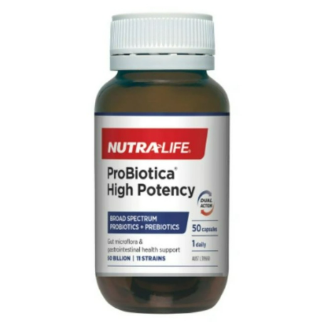 뉴트라라이프 고함량 유산균 50정 / NutraLife Probiotica High Potency 50 caps