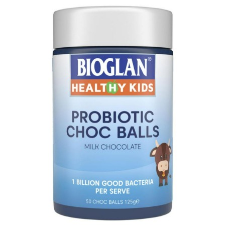 바이오글랜 유산균 초코볼 50정 / Bioglan Gummies Probiotic 50 Chocolate Balls