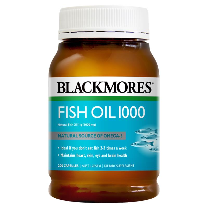 블랙모어스 피쉬오일 1000mg 200정 / Blackmores Fish Oil 1000mg 200