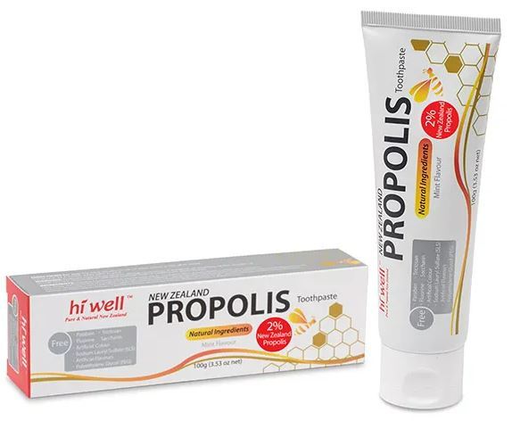 하이웰 프로폴리스 2%치약 100g / Hi Well Propolis 2% Toothpaste Natural ingredients 100g