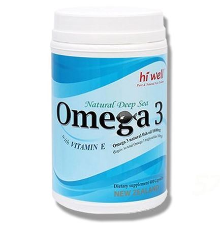 하이웰 오메가3 피쉬오일 비타민E 400소프트젤 / Hi Well Omega 3 with Vitamin E 400Soft Gels