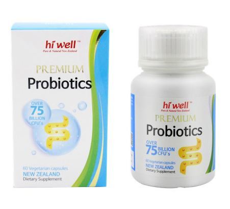 하이웰 프리미엄 프로바이오틱스 유산균 60캡슐 / Hi Well Premium Probiotics 75Billion 60 Caps