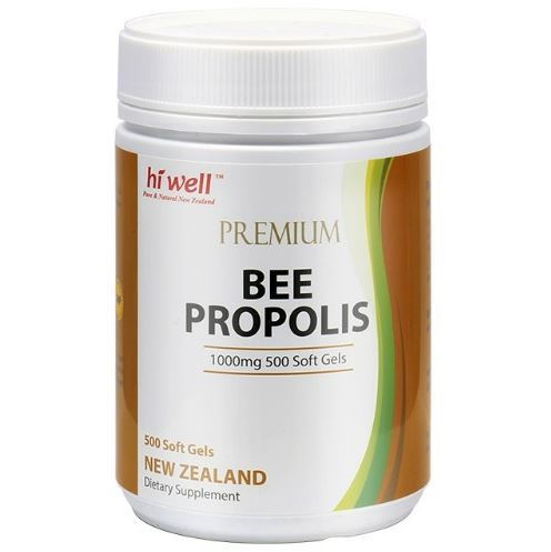하이웰 비 프로폴리스 500캡슐 / Hi Well Premium Bee Propolis 500Softgels