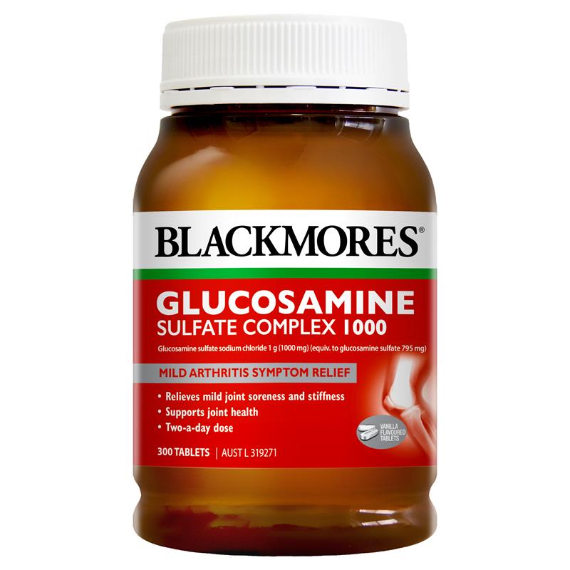 블랙모어스 글루코사민 1000mg 300정 / Blackmores Glucosamine 1000mg 300 Tablets