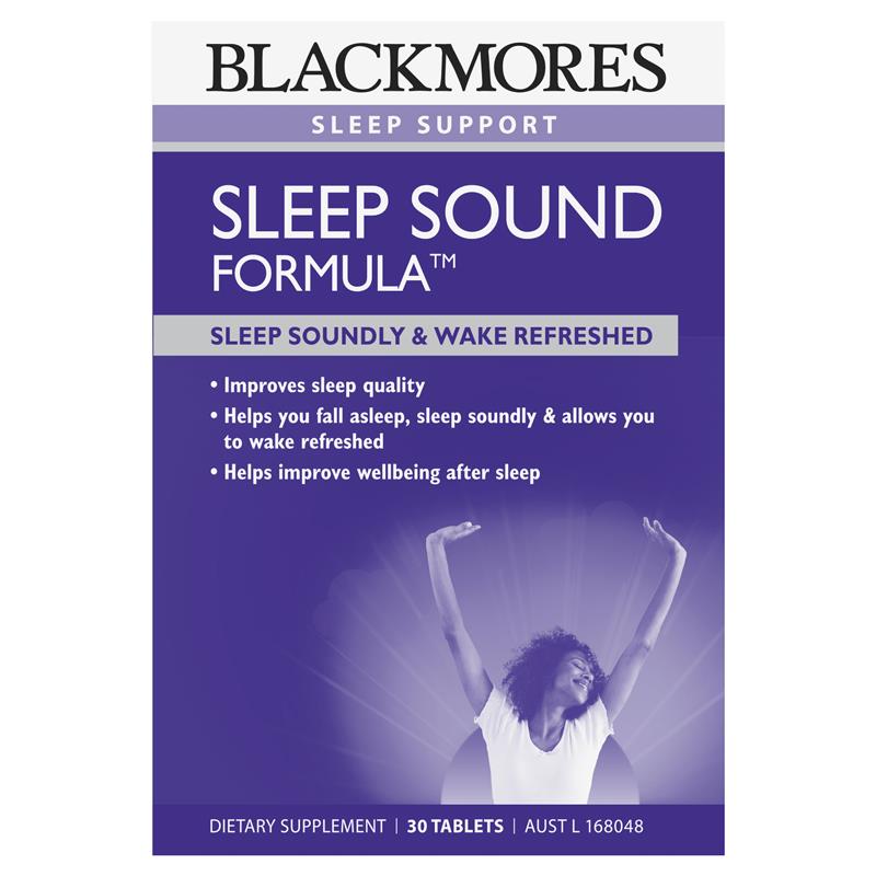 블랙모어스 수면을 돕는 비타민 30정 / Blackmores Sleep Sound Formula 30 Tablets