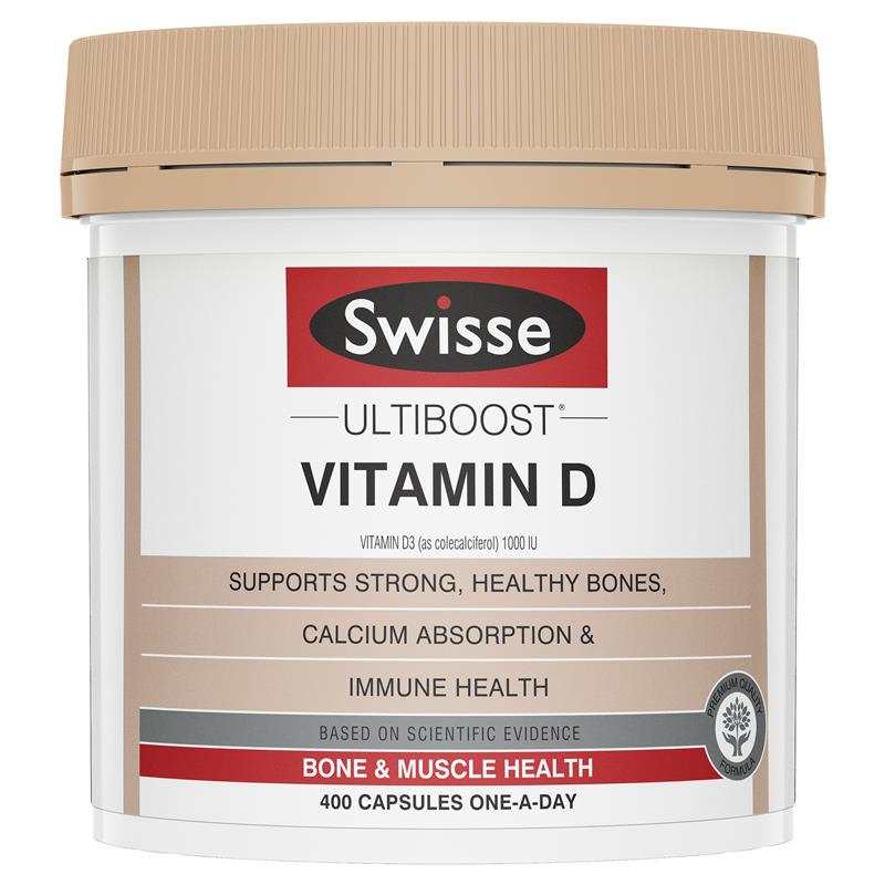 스위스 비타민 D 400정 / Swisse Ultiboost Vitamin D 400 caps