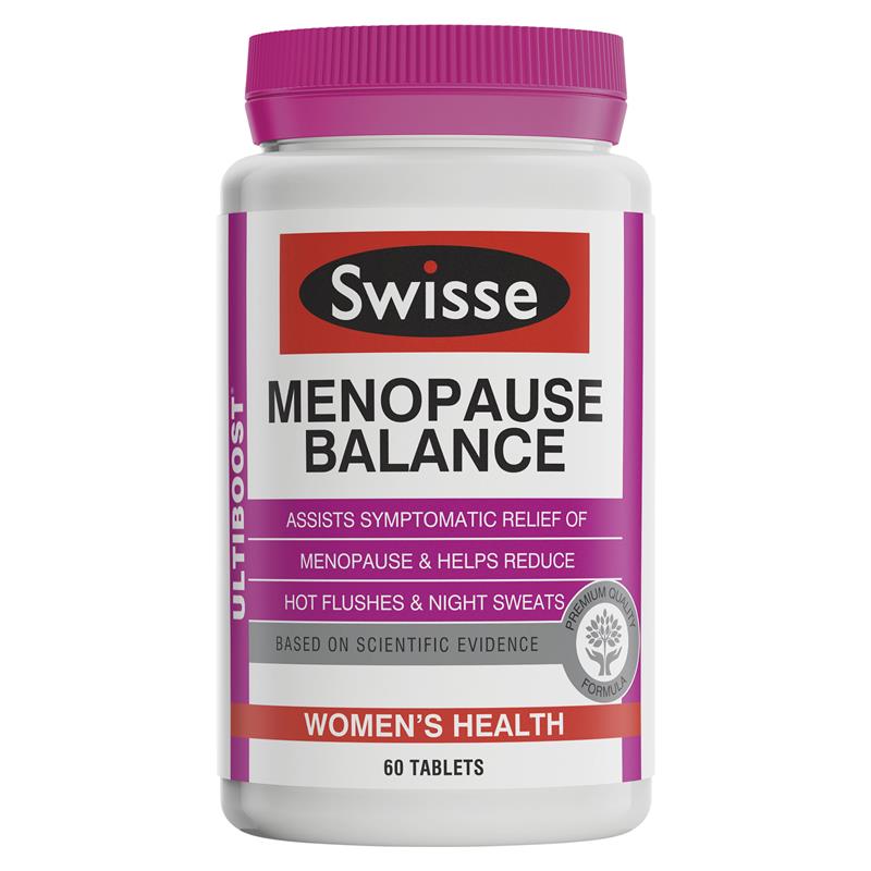 스위스 갱년기 호르몬 발란스 60정 / Swisse Ultiboost Menopause Balance 60 Tablets