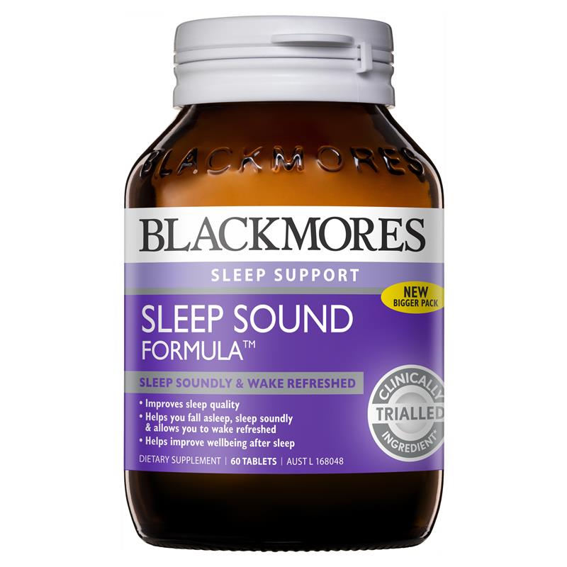 블랙모어스 수면을 돕는 비타민 60정 / Blackmores Sleep Sound 60 Tablets