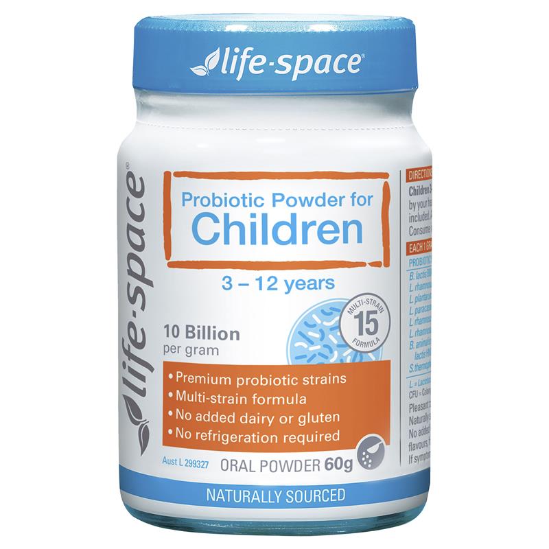 라이프스페이스 어린이 유산균 분말 60g / Life Space Probiotic Powder For Children 60g