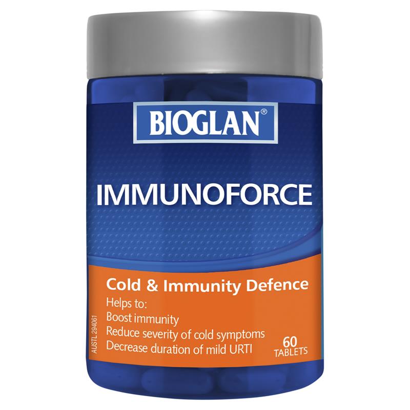 바이오글랜 면역강화 60정 / Bioglan Immunoforce 60 Tablets