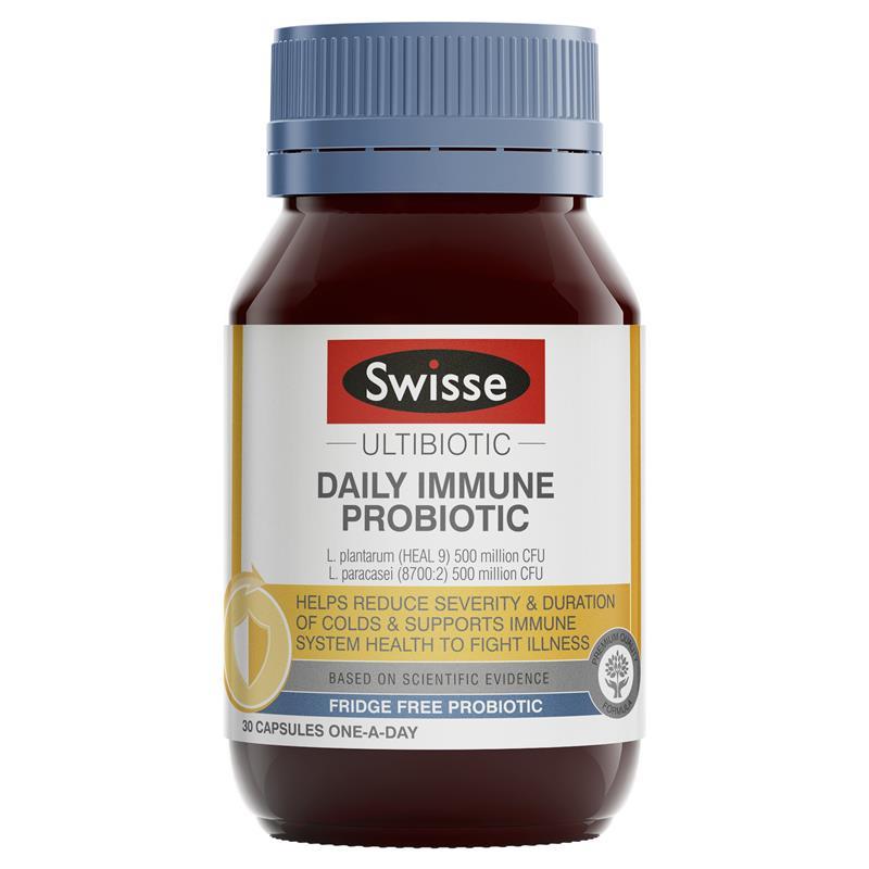 스위스  매일 면역 유산균 30정 / Swisse Ultibiotic Daily Immune Probiotic 30 caps