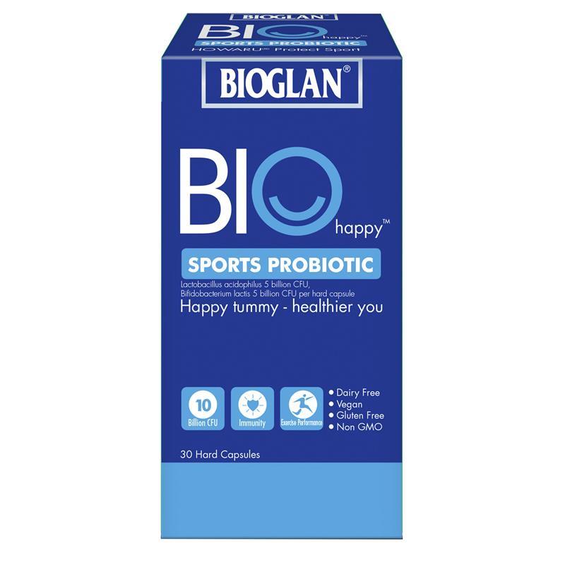 바이오글랜 바이오해피 스포츠 유산균 30정 / Bioglan Biohappy Sports Probiotic 30 caps