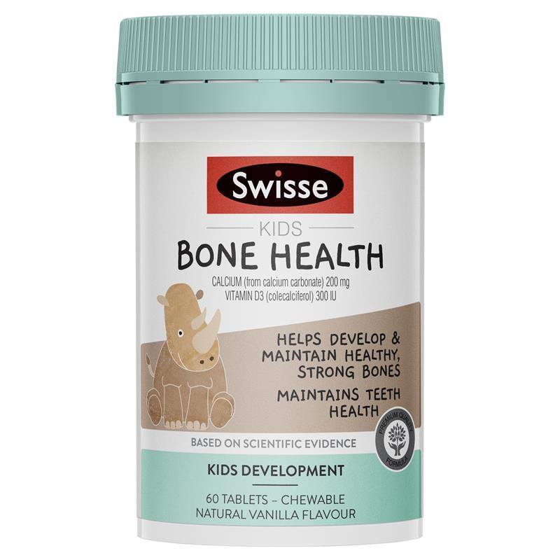 스위스 키즈 뼈 건강 60정 / Swisse Kids Bone Health 60 Tablets
