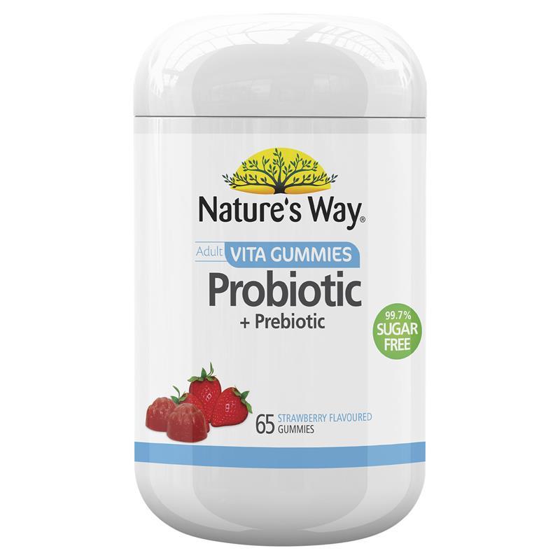 네이쳐스웨이 성인용 유산균 65 젤리 (유통기한 21년 8월) / Natures Way Vita Gummies Adult Probiotic Sugar Free 65 Gummies