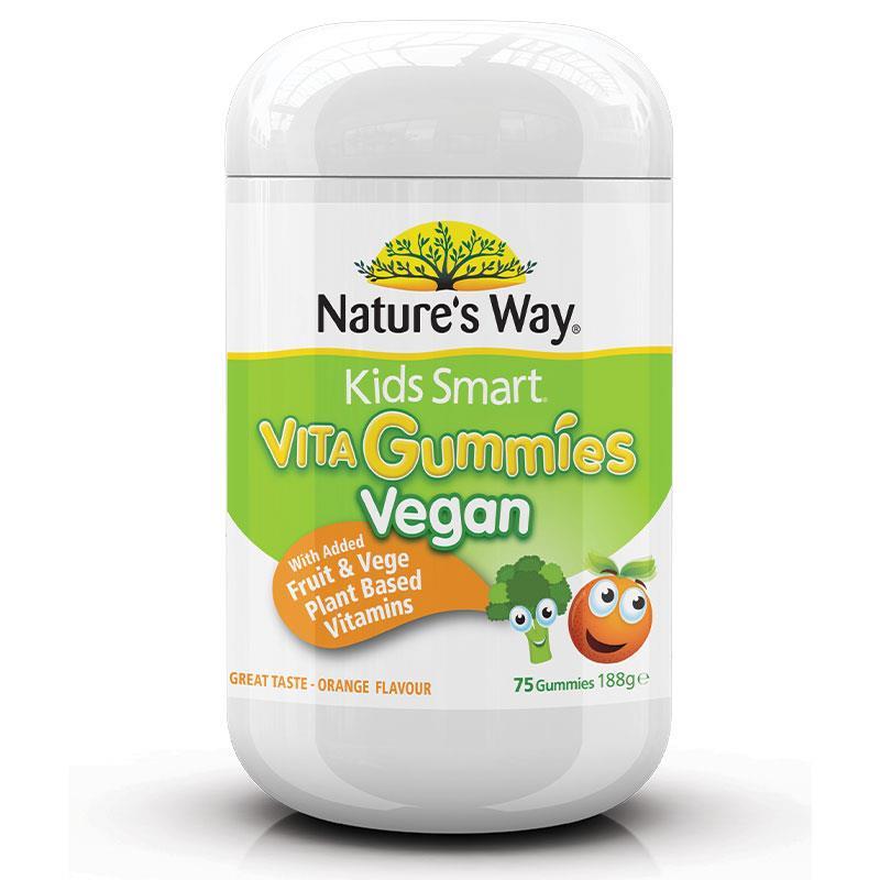 네이쳐스웨이 키즈스마트 과일과 야채 75젤리 / Natures Way Kids Smart Vita Gummies Fruit &amp; Vege 75 Gummies