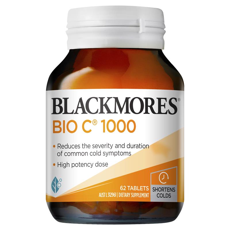 블랙모어스 비타민 C 1000mg 62정 / Blackmores Bio C 1000mg 62 Tablets Vitamin C