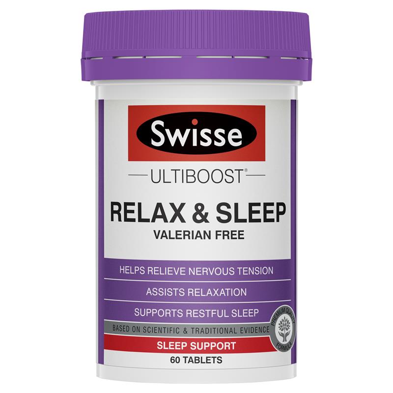 스위스 릴렉스 앤 슬립 60정 / Swisse Ultiboost Relax &amp; Sleep 60 Tablets