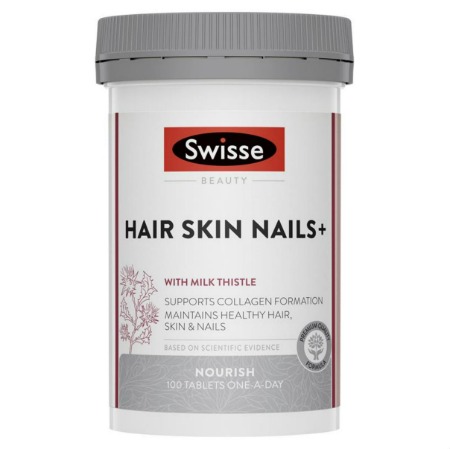 스위스 헤어 스킨 네일+ 100정 / Swisse Ultiboost Hair Skin Nails+ 100 Tablets