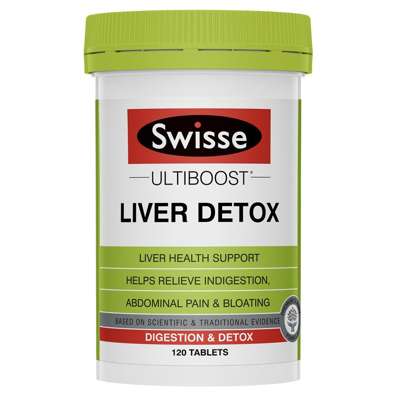 스위스 리버 디톡스 120정 / Swisse Ultiboost Liver Detox 120 Tablets