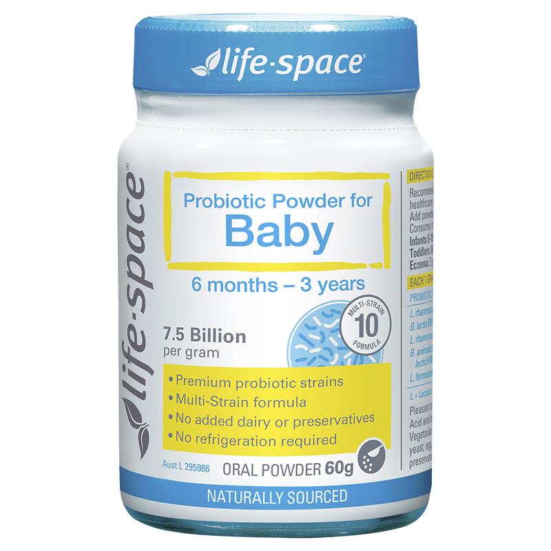 라이프스페이스 유아 유산균 분말 60g / Life Space Probiotic Powder For Baby 60g