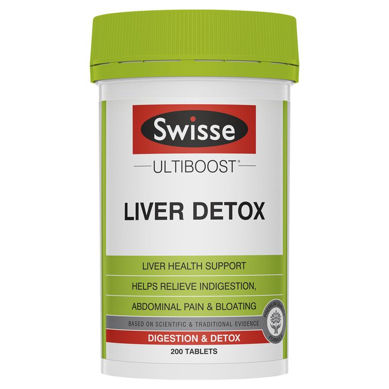 스위스 리버 디톡스 200정 / Swisse Ultiboost Liver Detox 200 Tablets