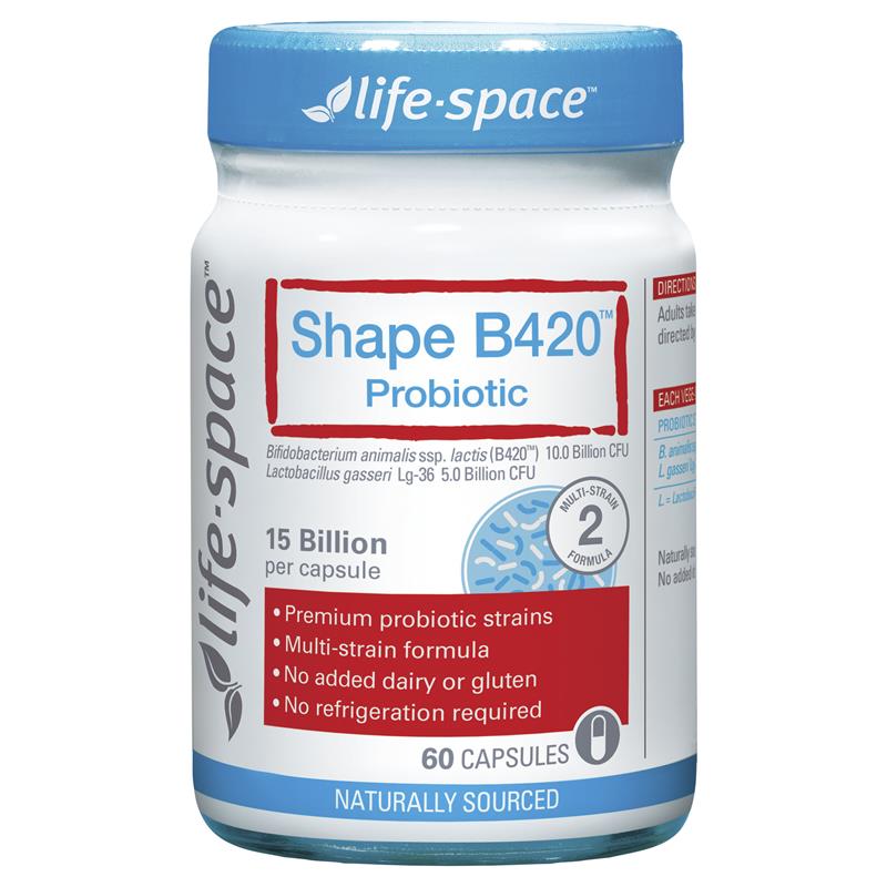 라이프스페이스 다이어트 유산균 60정 / Life Space Shape B420 Probiotic 60 Capsules